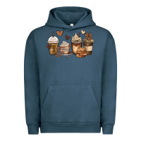 Pigment Midnight Navy melanin afro coffee cups Urban Hoodie - MaliasSmallBusiness