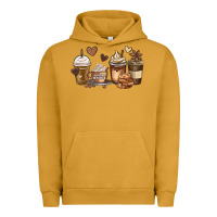Pigment Peanut Butter melanin afro coffee cups Urban Hoodie - MaliasSmallBusiness