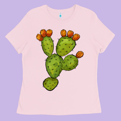 Cactus Ladies Tee Designed By Barkaloodesign