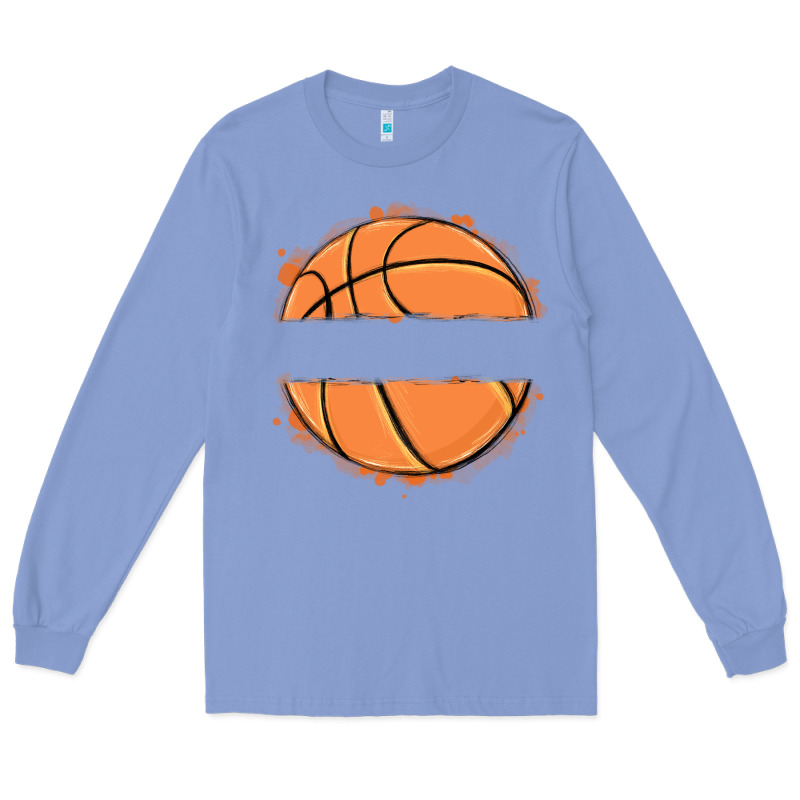 Custom Basketball Long Sleeve Tee by MaliasSmallBusiness | Teevron