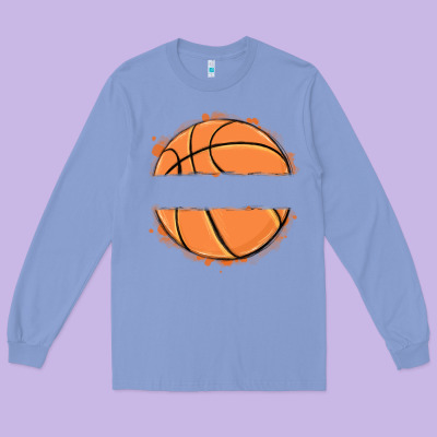 Long Sleeve Tee custom basketball