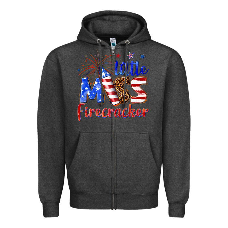 Little Miss Firecracker Billie Wilder Zipper Hoodie by texasbilliewilder | Teevron