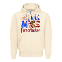 Sandshell little miss firecracker billie wilder Zipper Hoodie - texasbilliewilder