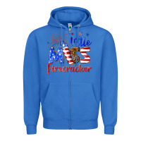 True Royal little miss firecracker billie wilder Zipper Hoodie - texasbilliewilder