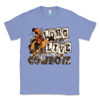 Colony Blue long live cowboys Classic Tee - Zillion Design Studio