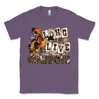 Lavender long live cowboys Classic Tee - Zillion Design Studio