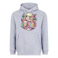 Heather Grey Easter Day Heavyweight Hoodie - Neo Western