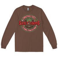 Chestnut Christmas swiftmas Long Sleeve Tee - MaliasSmallBusiness