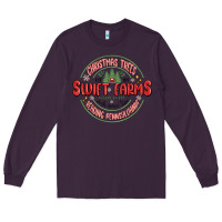 Plum Christmas swiftmas Long Sleeve Tee - MaliasSmallBusiness