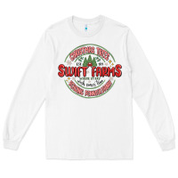 White Christmas swiftmas Long Sleeve Tee - MaliasSmallBusiness