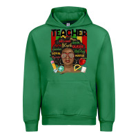 Emerald black woman teacher Urban Hoodie - MaliasSmallBusiness