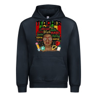 Navy black woman teacher Urban Hoodie - MaliasSmallBusiness
