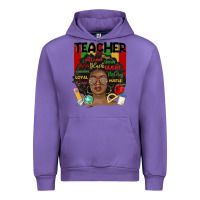 Tulip black woman teacher Urban Hoodie - MaliasSmallBusiness