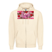 Sandshell Valentine's Day Love Balloon Heart Balloons Zipper Hoodie - RanaPortraitStore