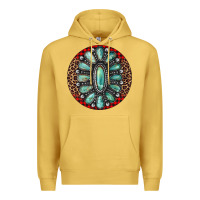 Antique Gold turquoise gemstone christmas ornament Premium Hoodie - Jasminsmagicworld