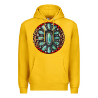 Lemon turquoise gemstone christmas ornament Premium Hoodie - Jasminsmagicworld