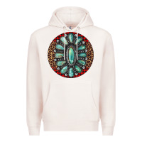 Pale Pink turquoise gemstone christmas ornament Premium Hoodie - Jasminsmagicworld