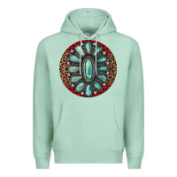 Seafoam turquoise gemstone christmas ornament Premium Hoodie - Jasminsmagicworld