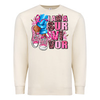 Sandshell i am a survivor Premium Sweatshirt - AdoDesignShop