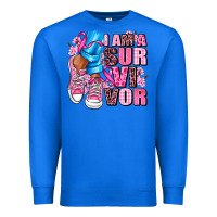 True Royal i am a survivor Premium Sweatshirt - AdoDesignShop