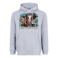 Heather Grey autism awareness 2 Heavyweight Hoodie - SublimationCraftShop