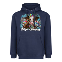 Navy autism awareness 2 Heavyweight Hoodie - SublimationCraftShop