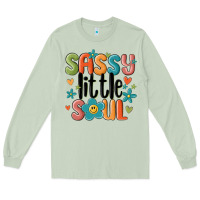Matcha sassy little soul smiley Long Sleeve Tee - MaliasSmallBusiness