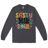 Smoke sassy little soul smiley Long Sleeve Tee - MaliasSmallBusiness