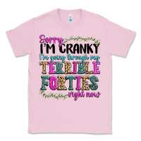 Bubblegum Pink sorry im cranky im going through my terrible forti Classic Tee - texasbilliewilder