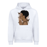 White black woman praying Urban Hoodie - MaliasSmallBusiness