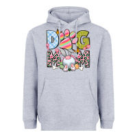Heather Grey Easter Dog Mom Easter Day Heavyweight Hoodie - Neo Western