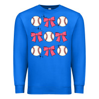 True Royal baseball coquette bow Premium Sweatshirt - JahusDesignShop