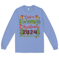 Colony Blue custom family christmas 2024 marking memories toge Long Sleeve Tee - MaliasSmallBusiness