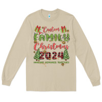 Mushroom custom family christmas 2024 marking memories toge Long Sleeve Tee - MaliasSmallBusiness