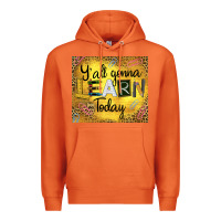 Carrot Western Y'all Gonna Learn Today Premium Hoodie - LillyAllenDesigns