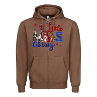Chestnut little miss liberty billie wilder Zipper Hoodie - texasbilliewilder