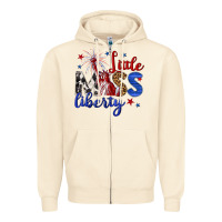 Sandshell little miss liberty billie wilder Zipper Hoodie - texasbilliewilder