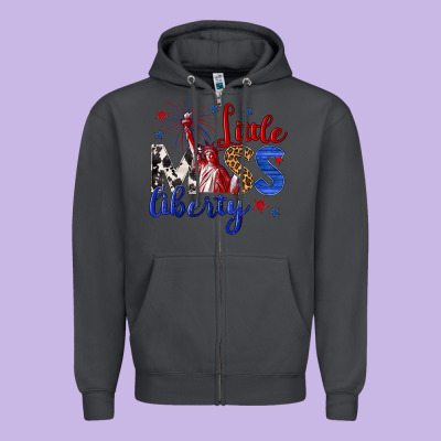 Zipper Hoodie little miss liberty billie wilder