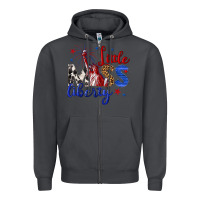 Smoke little miss liberty billie wilder Zipper Hoodie - texasbilliewilder