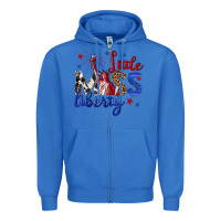 True Royal little miss liberty billie wilder Zipper Hoodie - texasbilliewilder