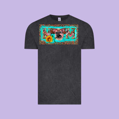 Mom Heifer License Plate Vintage Tee Designed By Artiststas