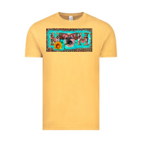 Vintage Mustard mom heifer license plate Vintage Tee - Artiststas