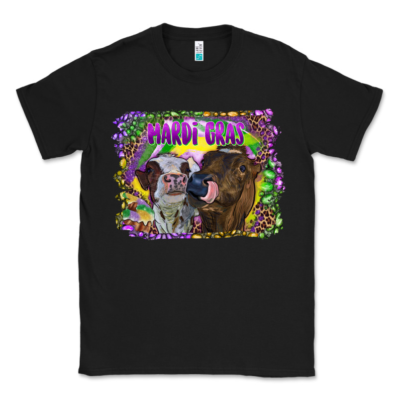 Mardi Gras Heifers Classic Tee by RanaPortraitStore | Teevron