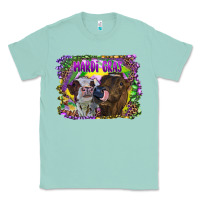Seafoam Mardi Gras Heifers Classic Tee - RanaPortraitStore