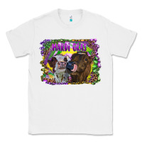 White Mardi Gras Heifers Classic Tee - RanaPortraitStore