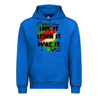 Cobalt 365 days Urban Hoodie - MaliasSmallBusiness