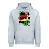 Heather Grey 365 days Urban Hoodie - MaliasSmallBusiness