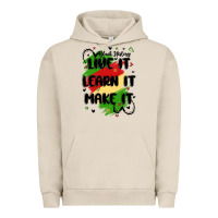 Pigment French Oak 365 days Urban Hoodie - MaliasSmallBusiness