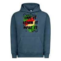 Pigment Midnight Navy 365 days Urban Hoodie - MaliasSmallBusiness