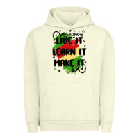 Pigment Pistachio 365 days Urban Hoodie - MaliasSmallBusiness